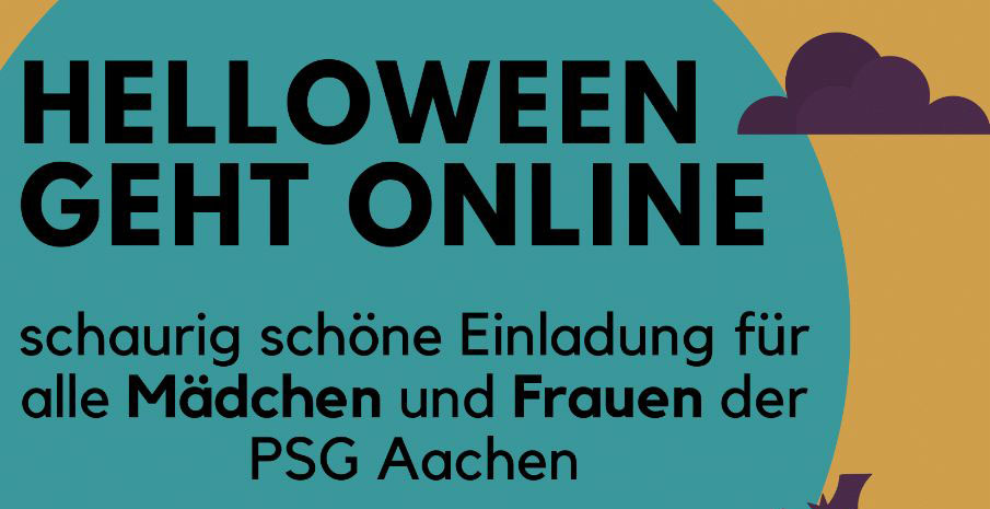 Helloween online – ein Tag für unsere Mädels*