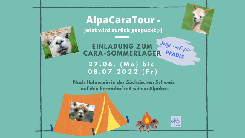 Cara-Pfadi-Sommerlager | 27.06. – 08.07.2022