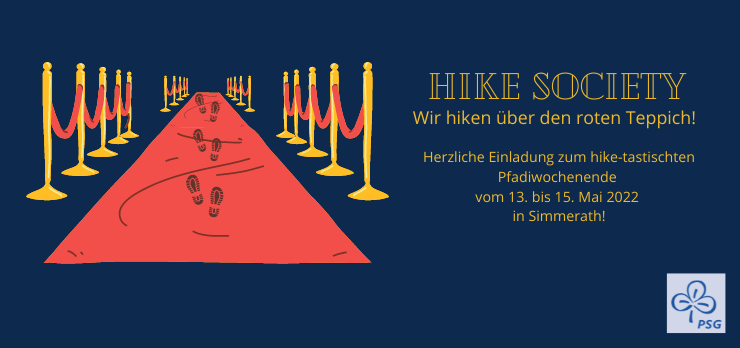 Pfadi- und Carawochenende „HIKE SOCIETY“ | 13. – 15. Mai 2022