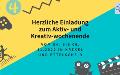 Aktiv- und Kreativ-Wochenenden | 04. – 06. November 2022