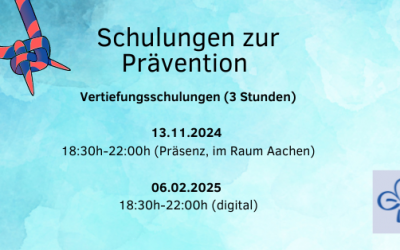 Vertiefungsschulung Prävention |  06.02.25