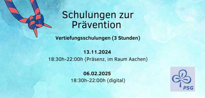 Vertiefungsschulung Prävention |  06.02.25